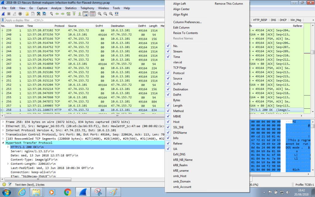 learning wireshark filters
